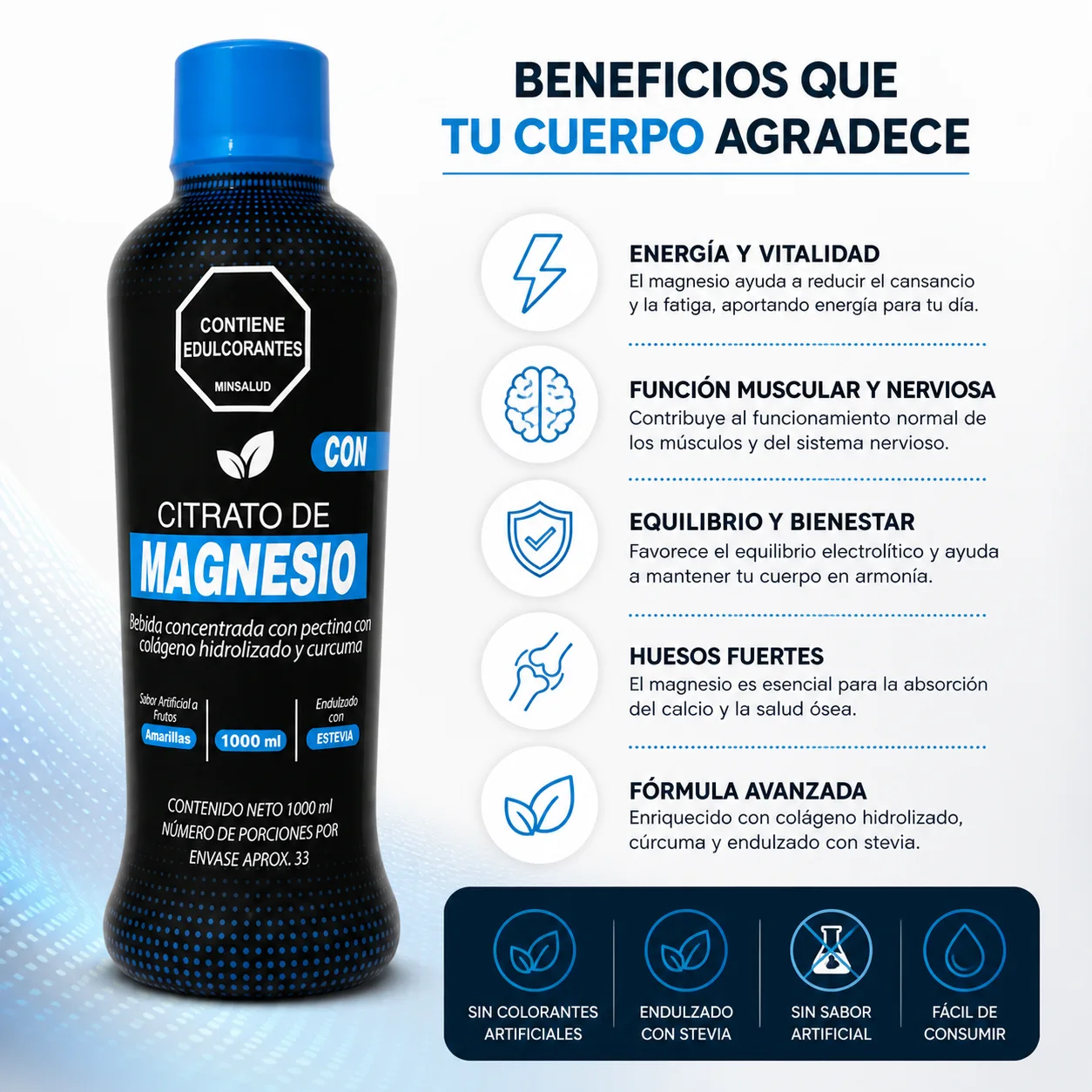 Citrato de Magnesio Líquido - Image 2
