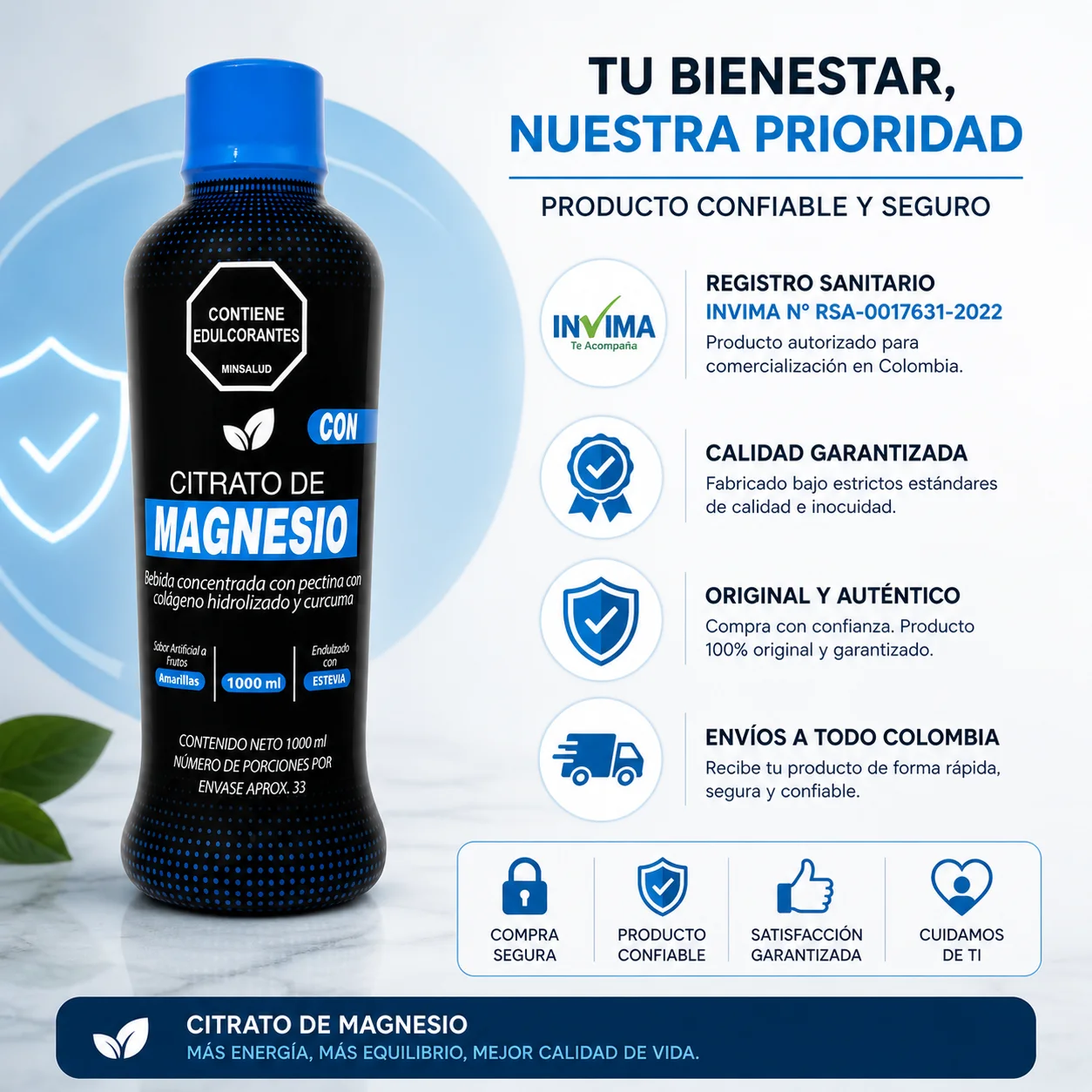 Citrato de Magnesio Líquido - Image 3