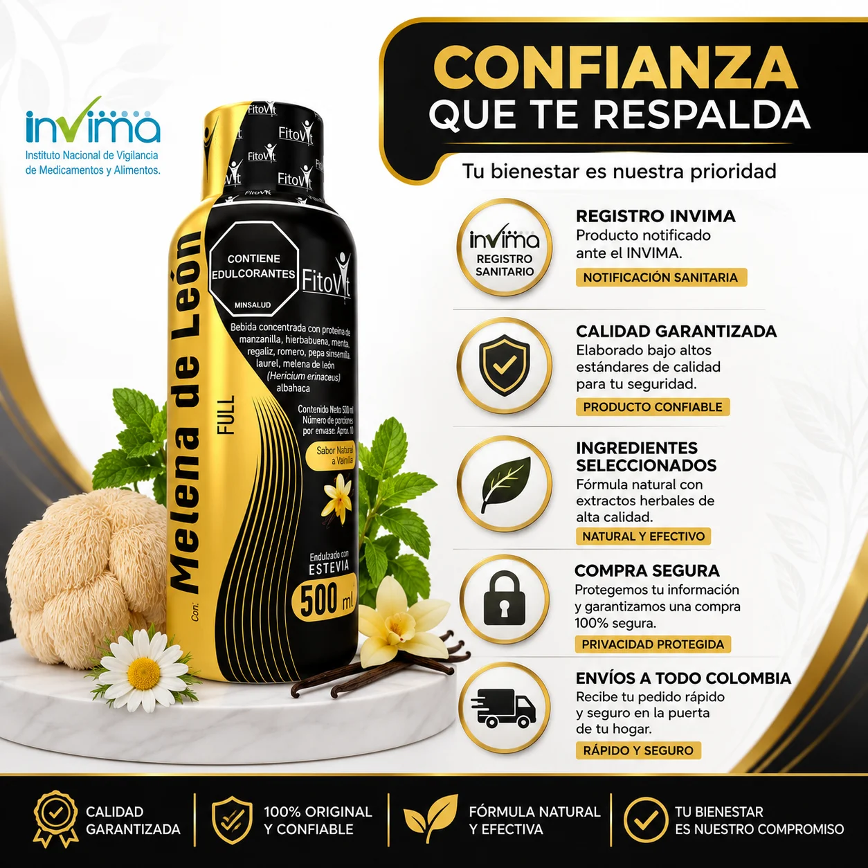 MELENA DE LEON X500ML - Image 3